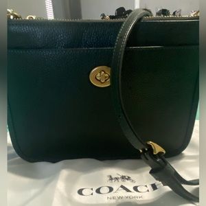 Coach slim turnlock crossbody